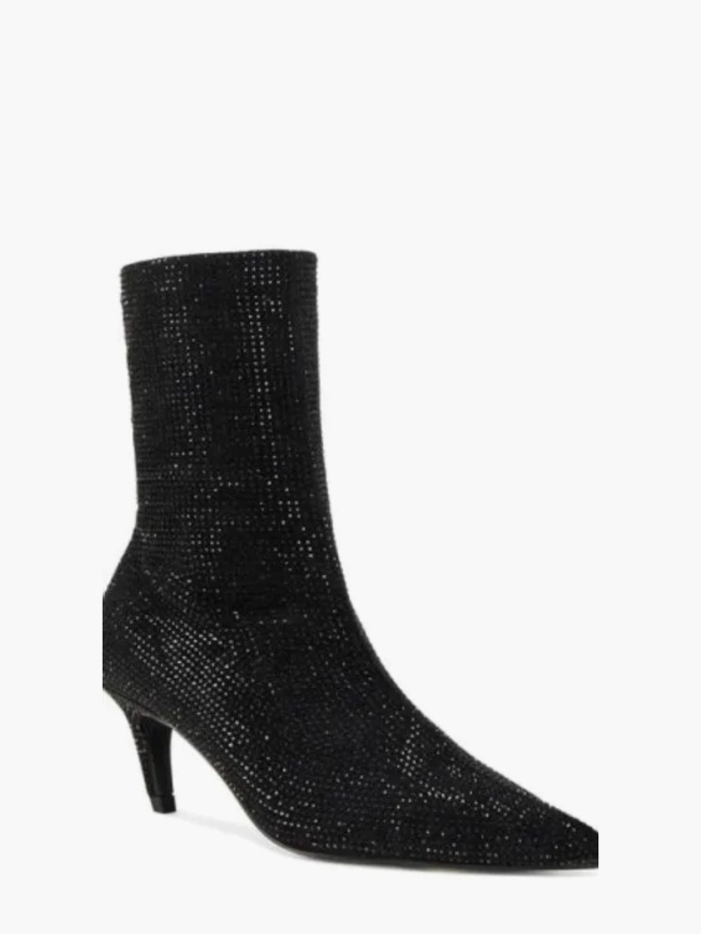 AZALEA WANG Nerola Pointed Toe Bootie in Black NWT
